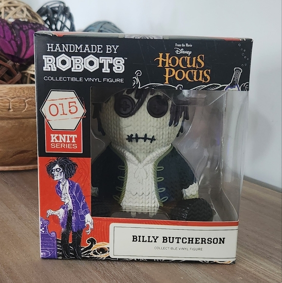 🎃🧵 Billy Butcherson Vinyl Figure – Handmade by Robots – Hocus Pocus new in box - Picture 1 of 9